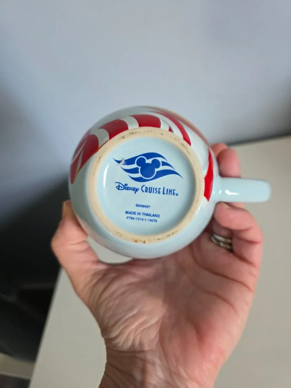 Disney Cruise Line Donald Duck ceramic coffee mug